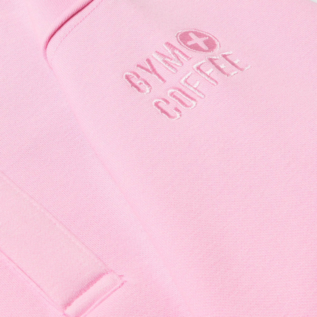 Gym+Coffee kids' Snap Collar Sierra sweatshirt in pink blossom