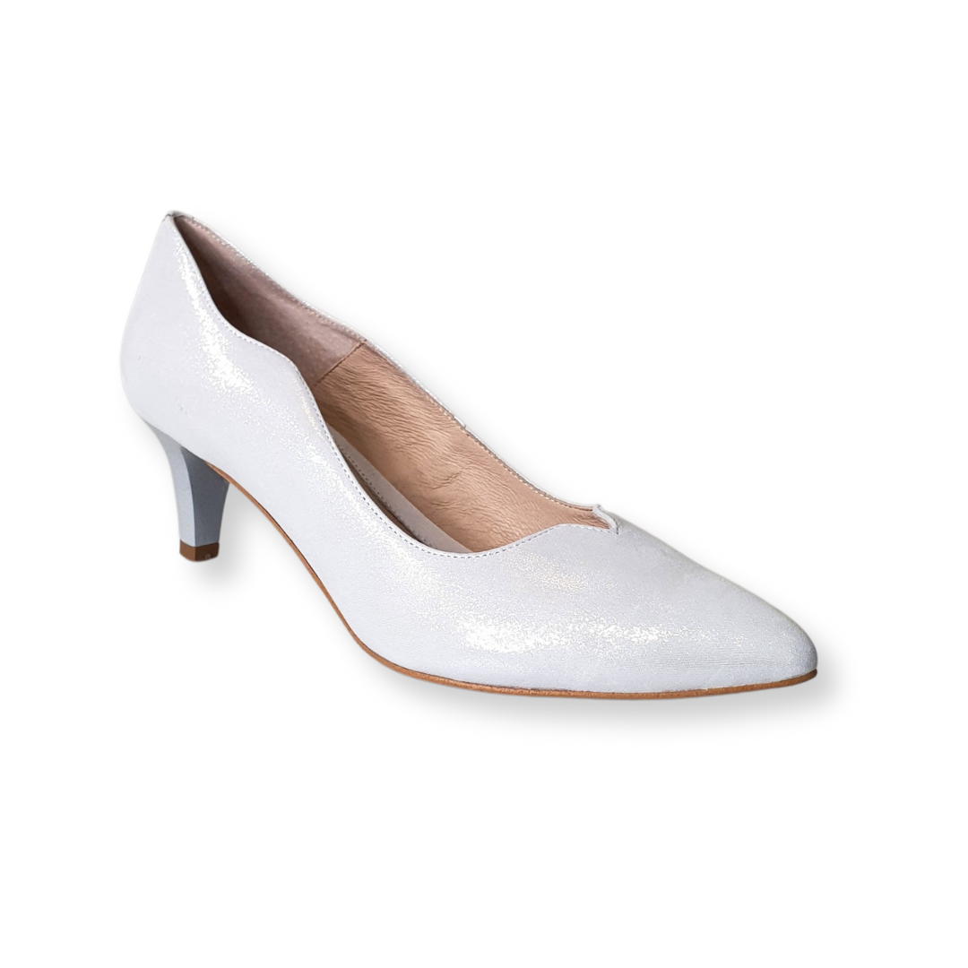 Emis Womens Shoe S7053 White/Silver