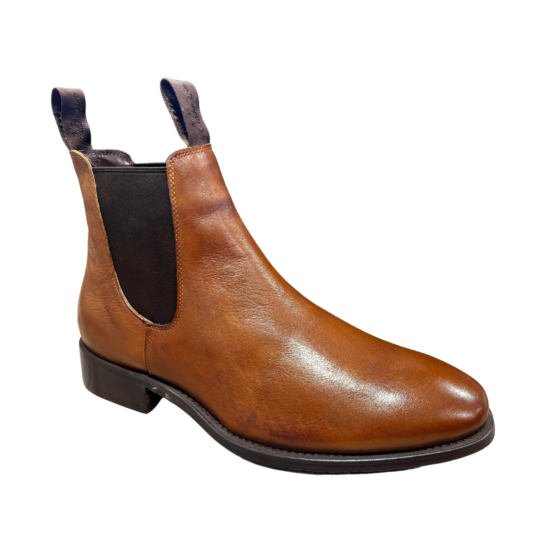 Harrison men's tan Chelsea boot