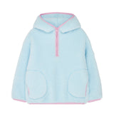 Gym+Coffee Girls Fleece Industry Baby Blue