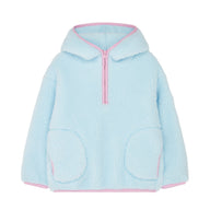 Gym+Coffee Girls Fleece Industry Baby Blue