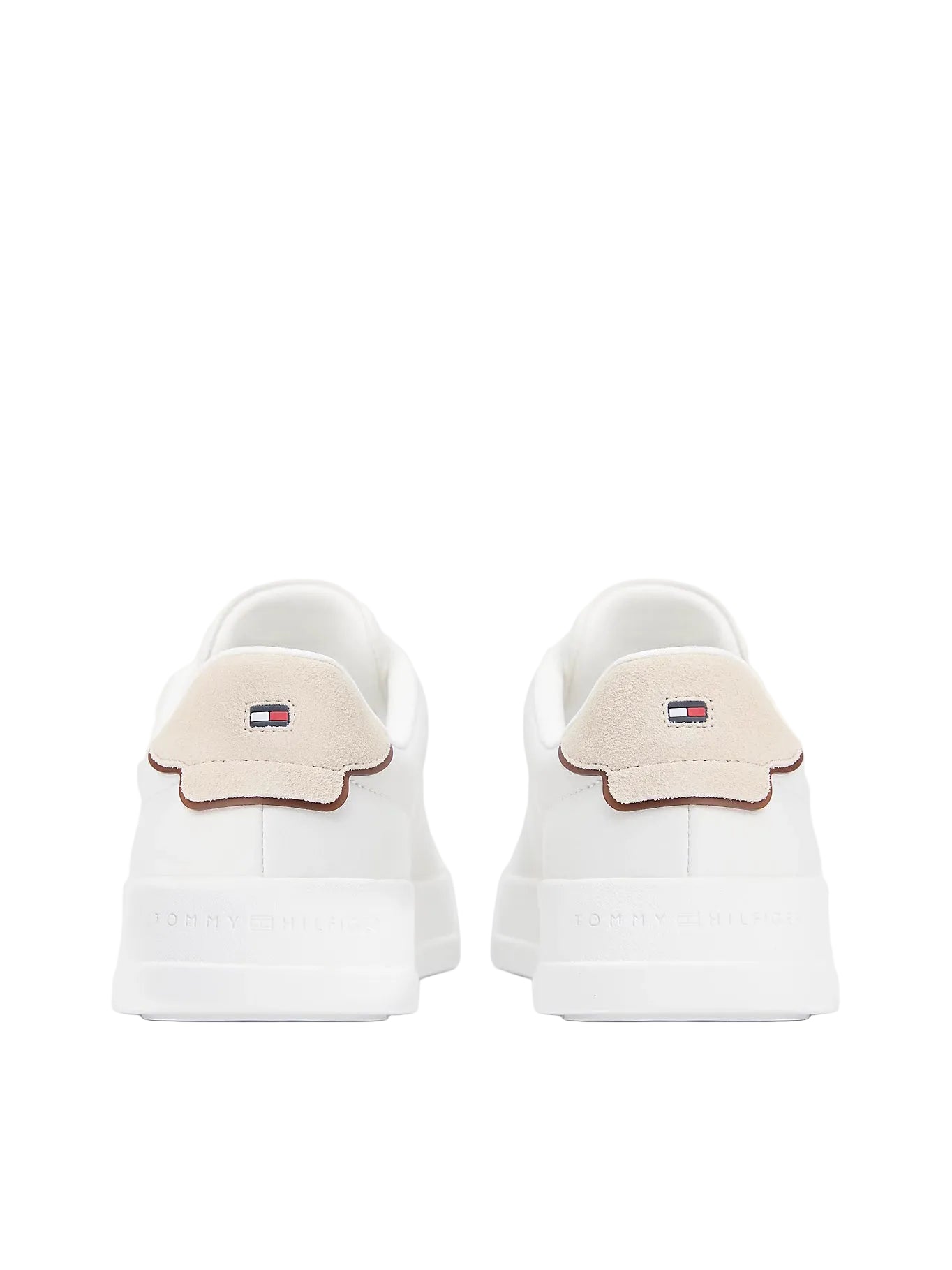 Tommy Hilfiger Mens Trainer FM0FM05367 Ecru/Classic Beige