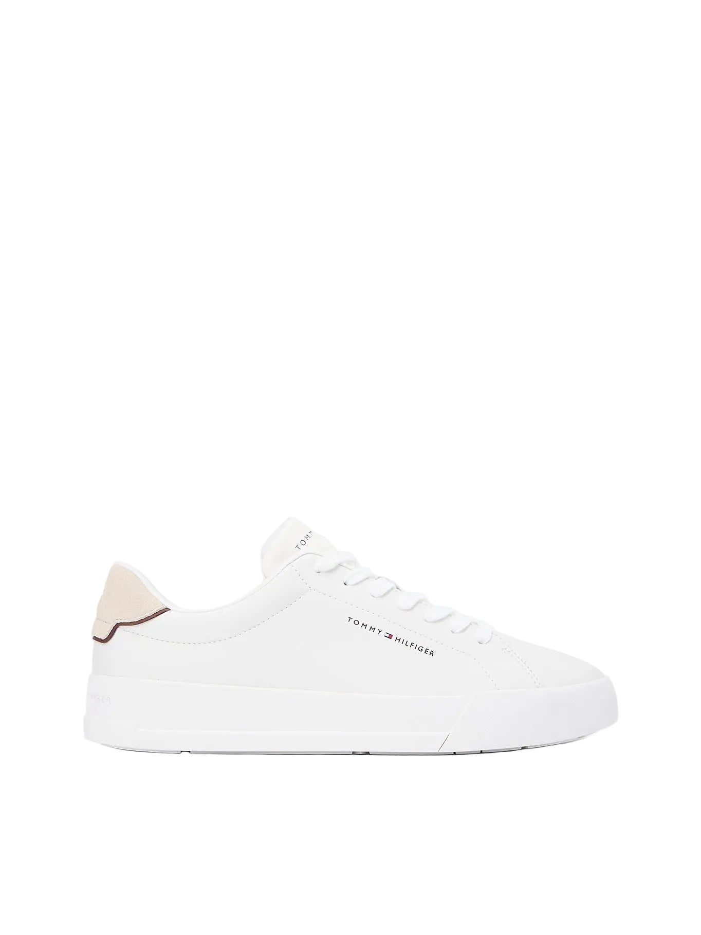 Tommy Hilfiger Mens Trainer FM0FM05367 Ecru/Classic Beige