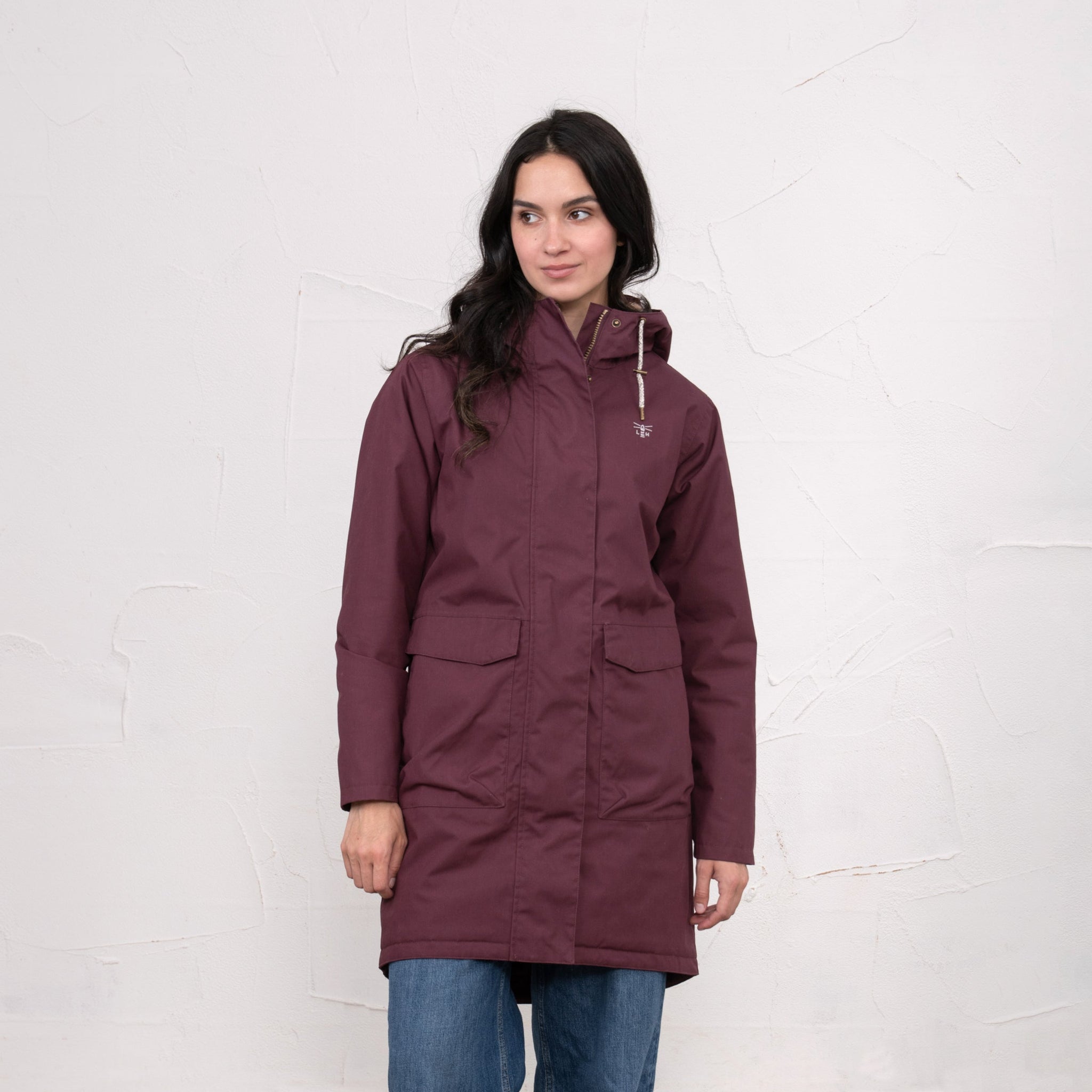 Lighthouse Womens Coat Fallon Damson