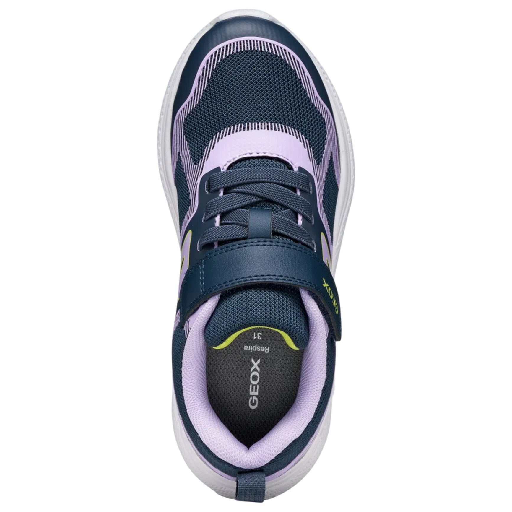 Geox Girls Trainer Sprintye Girl Navy/Pink