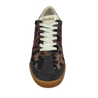 Gola Womens Trainer Elan Savanna Tan Cow/Cerise/Mocha