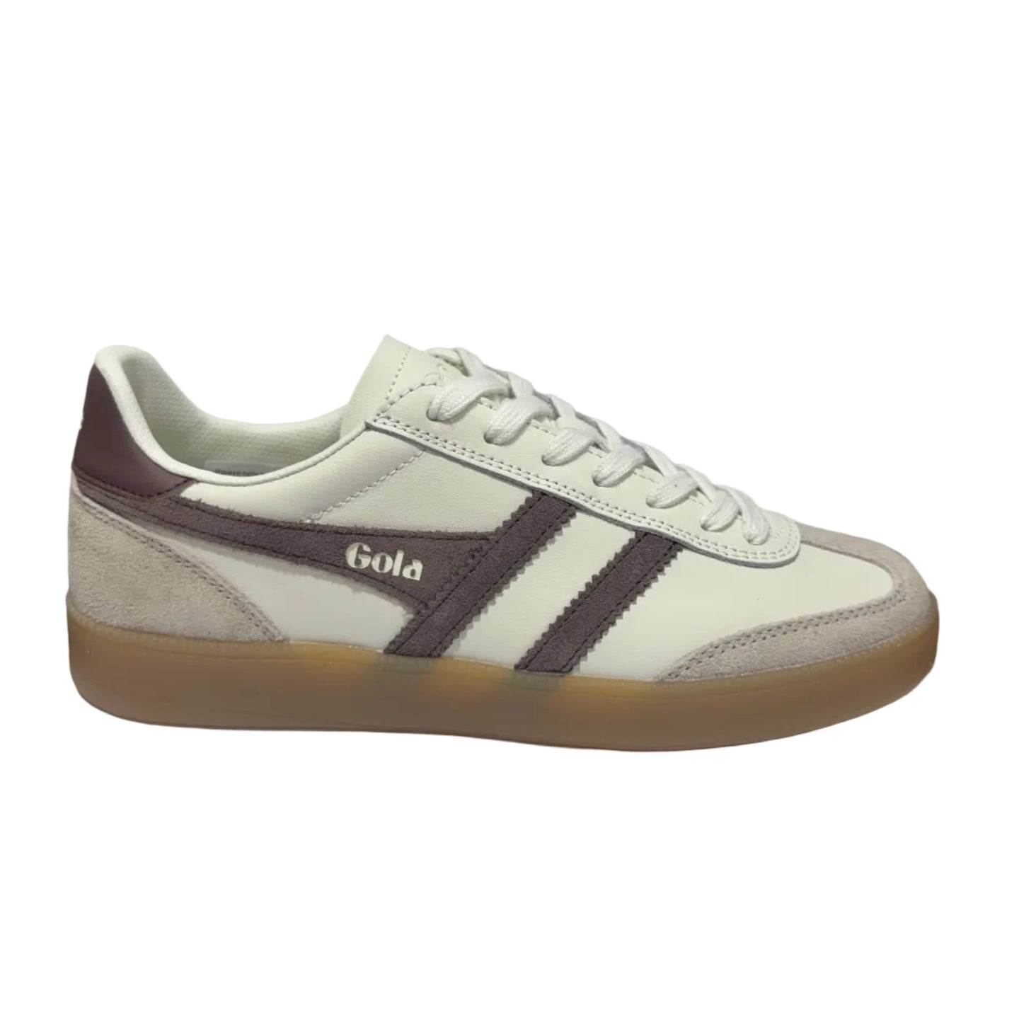 Gola Womens Trainer Viper Leather White/Bone/Otter/Gum