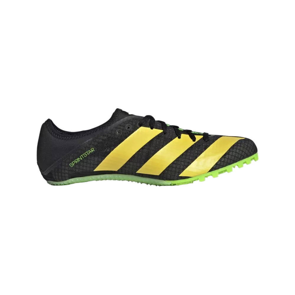 Adidas Sprintstar men's black running spikes