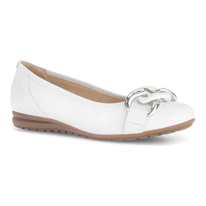 Gabor Womens Shoe 62.625.50 White/Silver