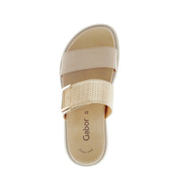 Gabor Womens Sandal 63.755 14 Caramel/Champagne