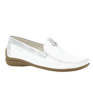 Gabor Womens Shoe 86.090.50 Weiss/Silber