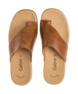 Gabor women's leather slip-on sandal
