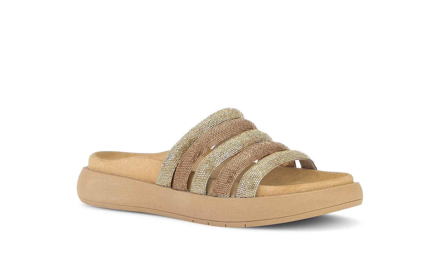 Gabor Womens Sandal 83.752.82 Gold Kombi