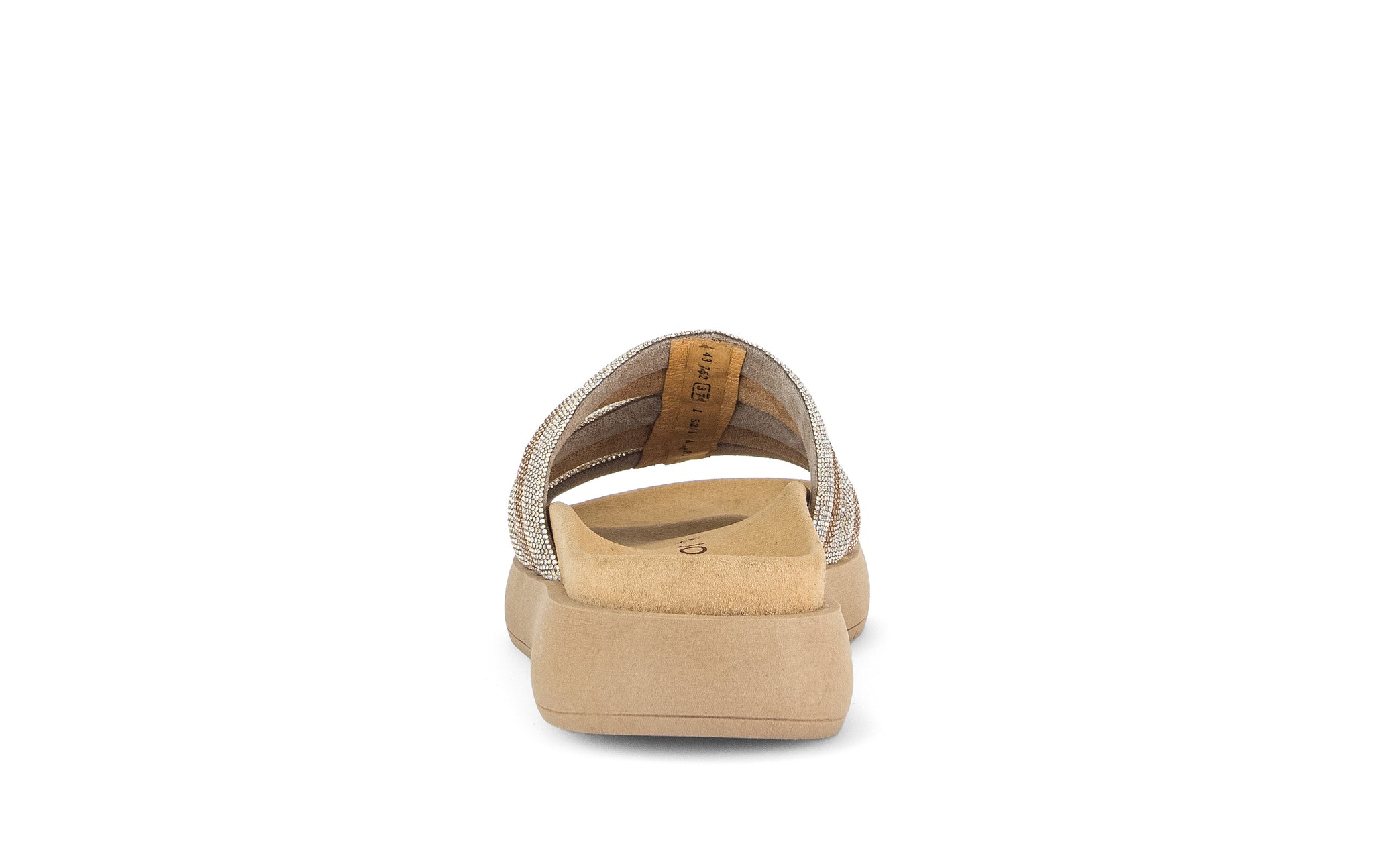 Gabor women's leather slip-on sandal