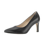 Gabor women's black pointed toe court shoes