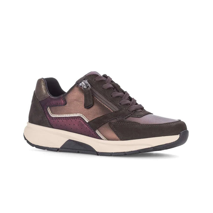 Gabor Womens Trainer 0106.01 Noce/Mocca Kombi