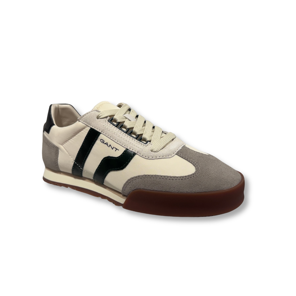 Gant Baylle men's ivory and beige low-profile trainers