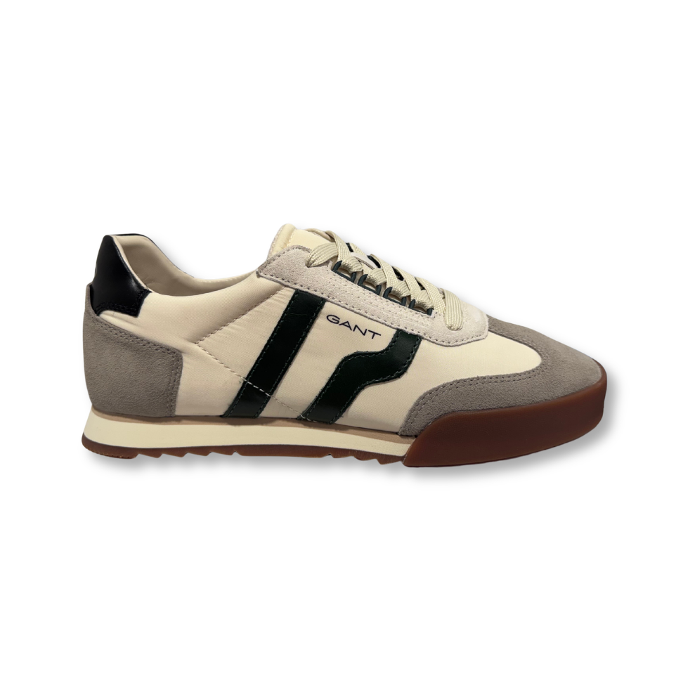 Gant Baylle men's ivory and beige low-profile trainers