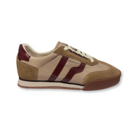 Gant Baylle men's taupe and khaki suede and leather trainers