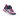 Geox girls' navy and pink light-up trainer