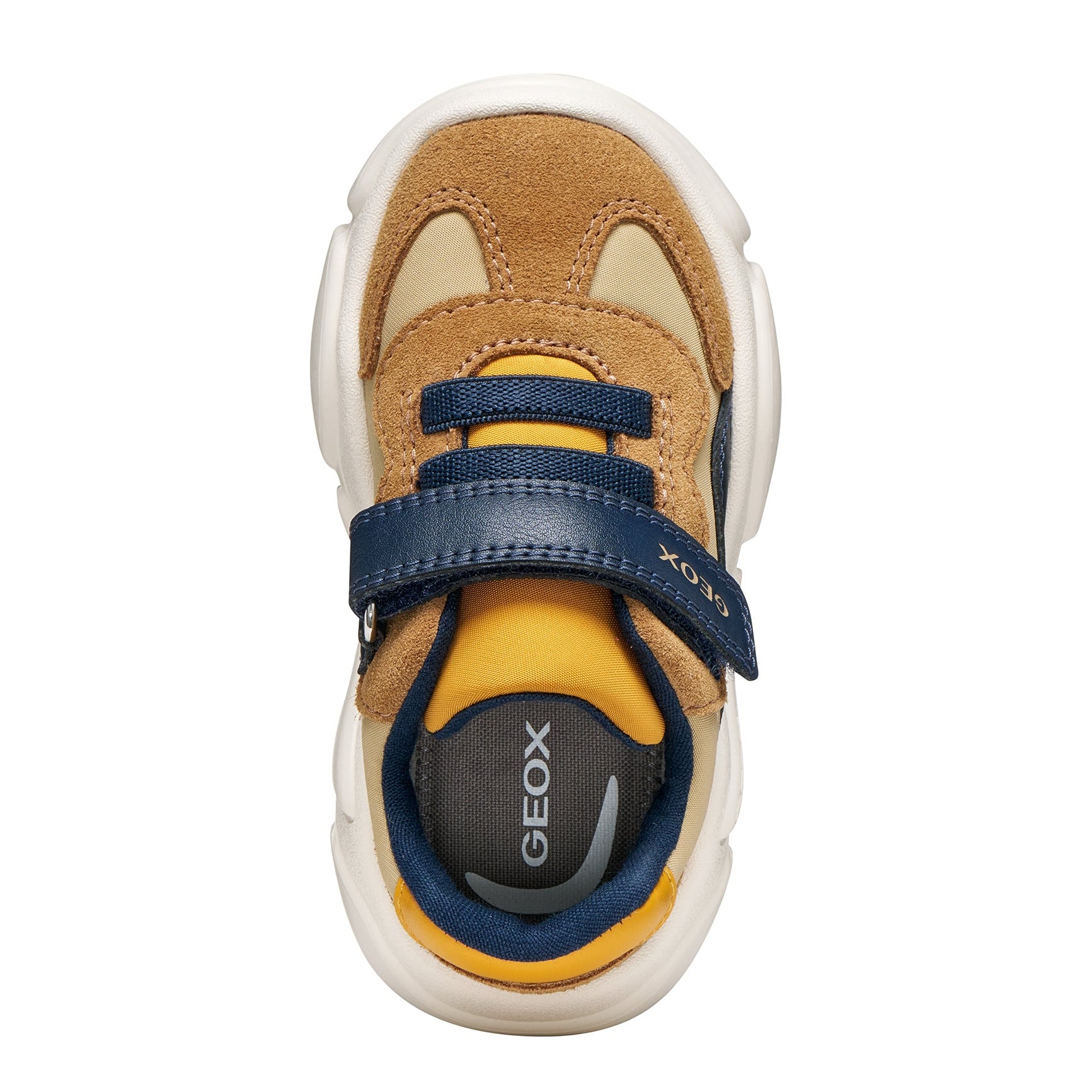 Geox Boys Trainer Ciufciuf Baby Boy Caramel/Navy