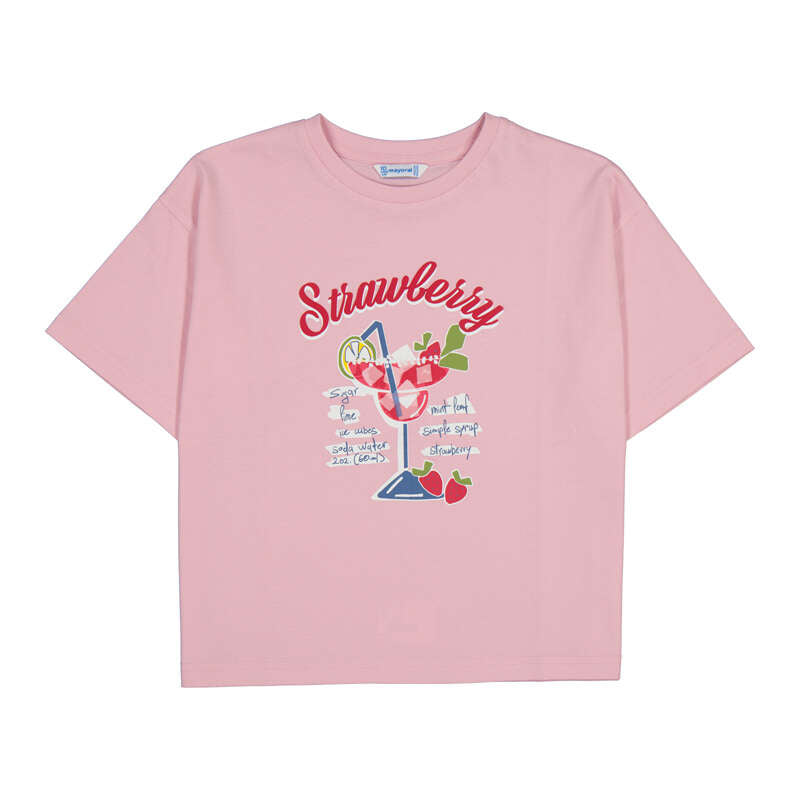 Mayoral Girls T-Shirt 6011 Blush