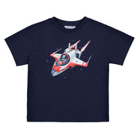 Mayoral boys' navy cotton t-shirt
