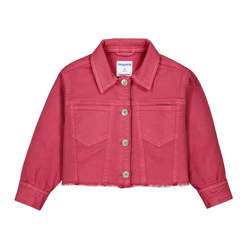 Mayoral Girls Jacket 3455 Petal