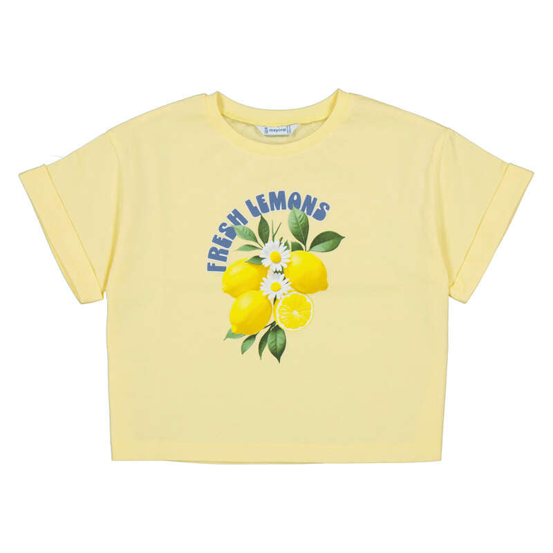 Mayoral Girls T-Shirt 6009 Vanilla