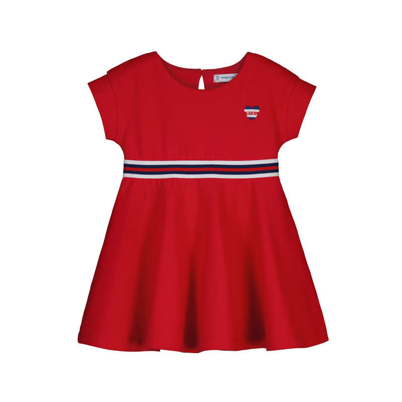 Mayoral Girls Dress 1918 Red
