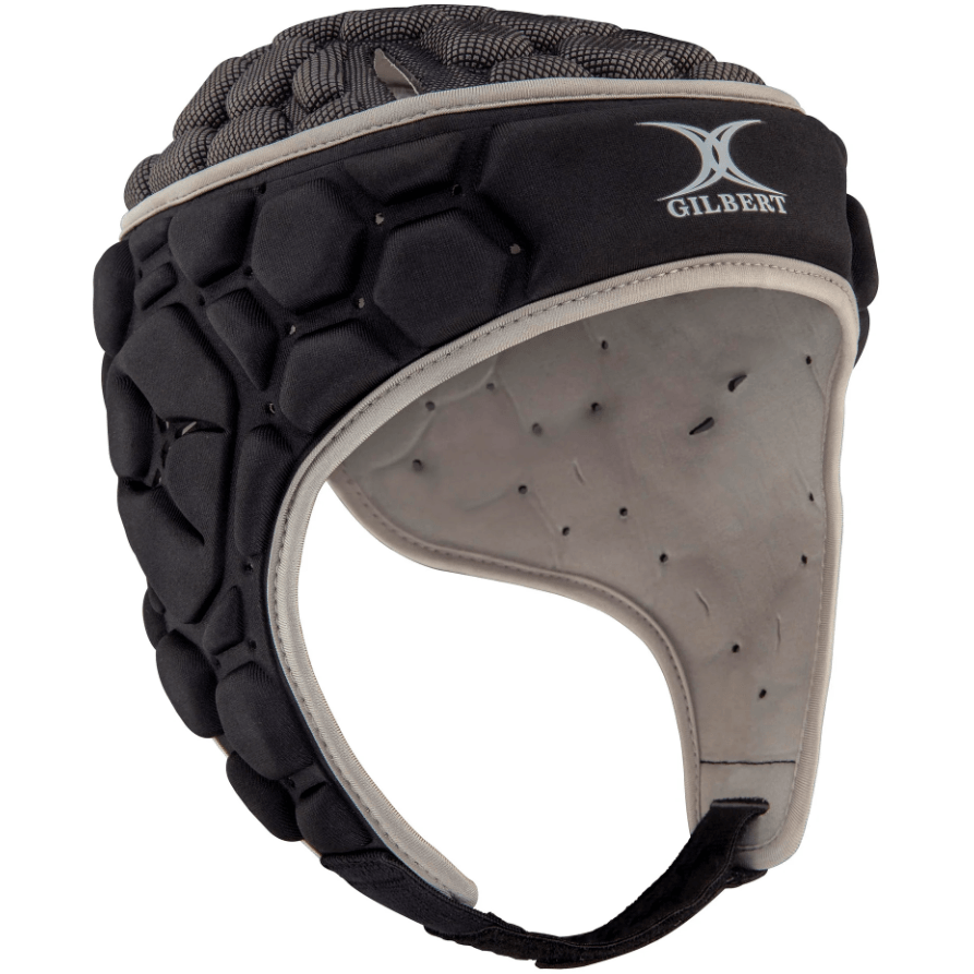 Gilbert Headguard Falcon 200 Black/Silver - Donaghys