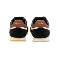 Gola Mens Trainer Europa Leather Black/Off White/Rust