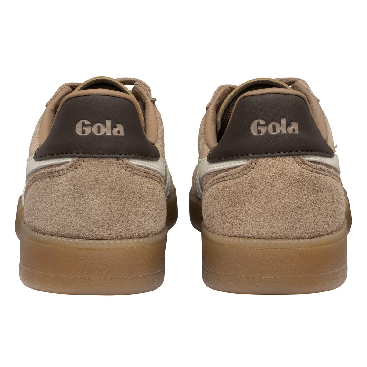 Gola Womens Trainer Viper Cappuccino/Off White/Dark Brown/Gum