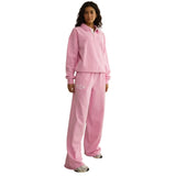 Gym+Coffee women's pink blossom Urban collared sweatshirt