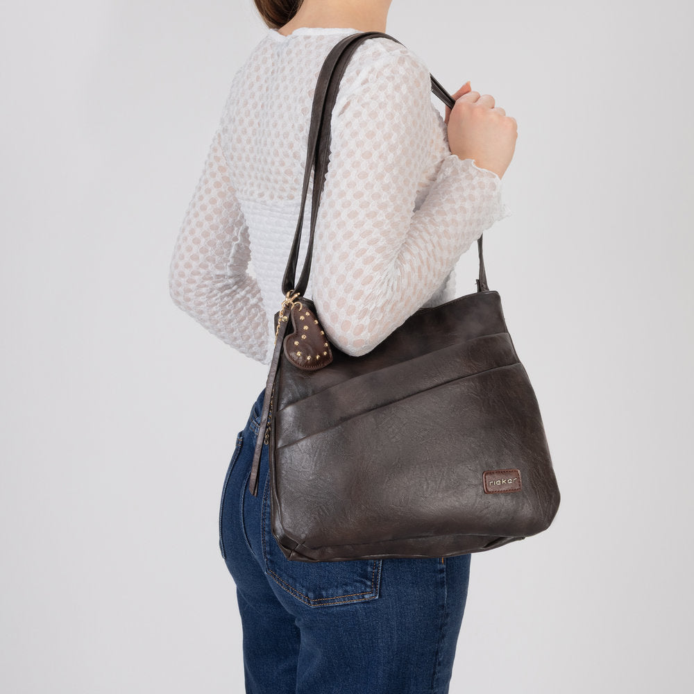 Rieker women's brown shoulder bag