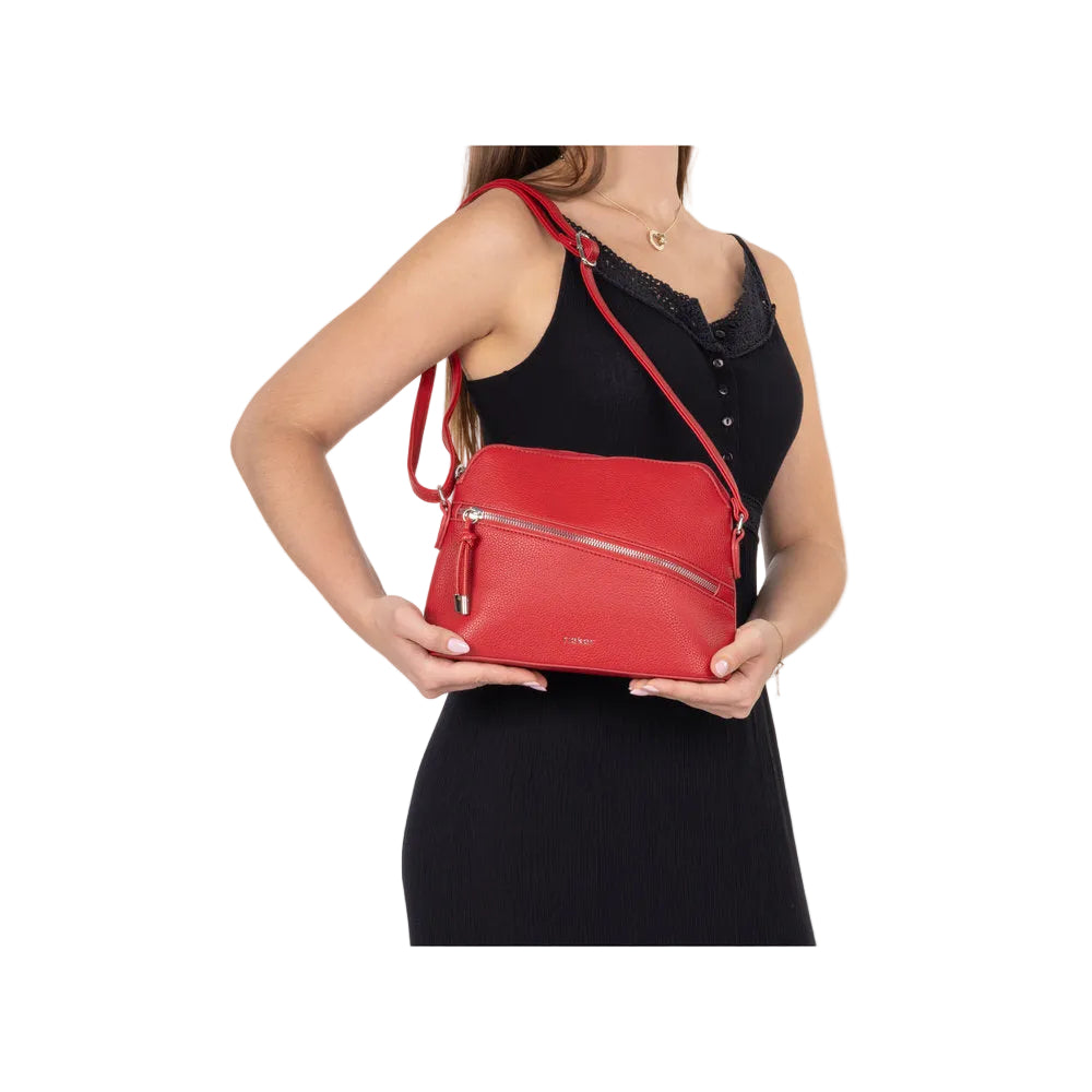 Rieker Womens Cross Body Bag Red