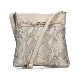 Rieker Womens Cross Body Bag White/Gold