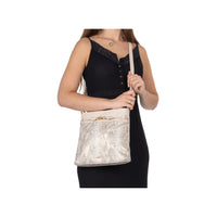 Rieker Womens Cross Body Bag White/Gold