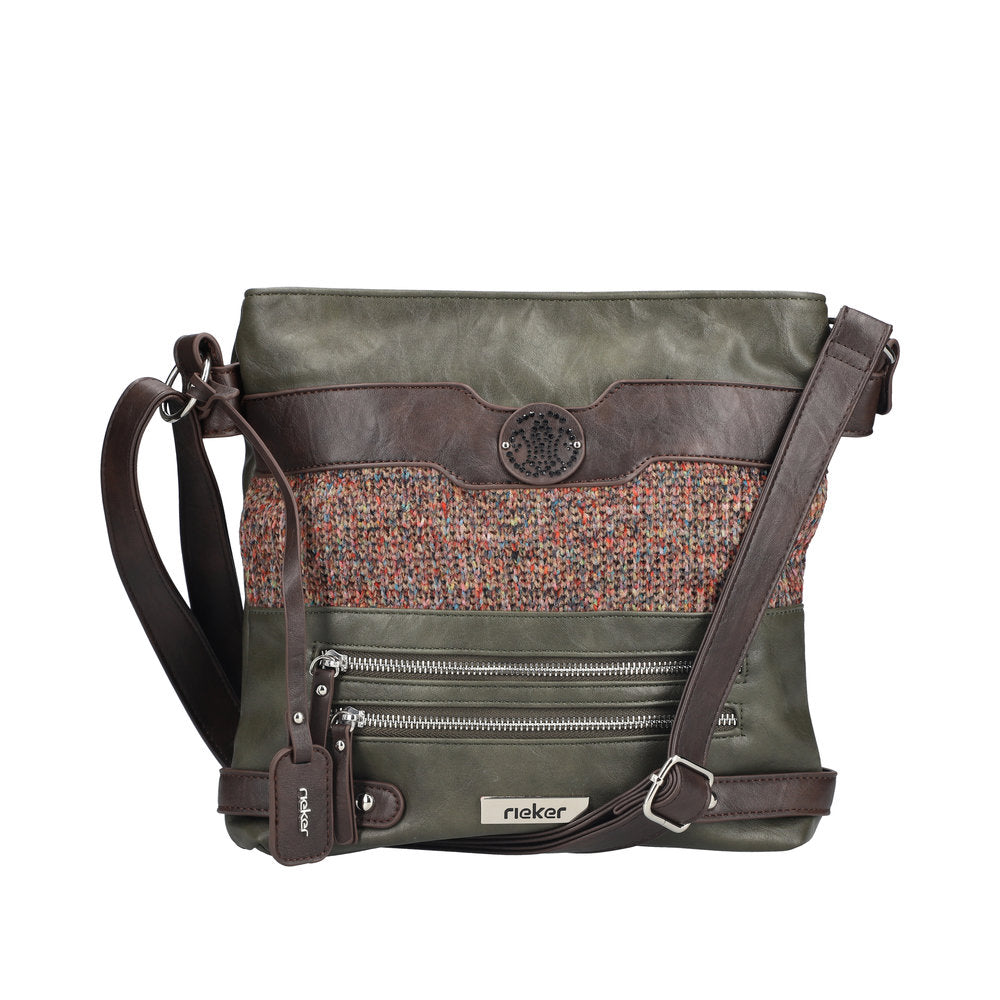 Rieker Womens Cross Body Bag H1346 Green