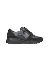Waldlaufer Womens Trainer H64007 Schwarz
