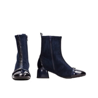 Hispanitas Womens Ankle Boot Varsovia Navy Blue