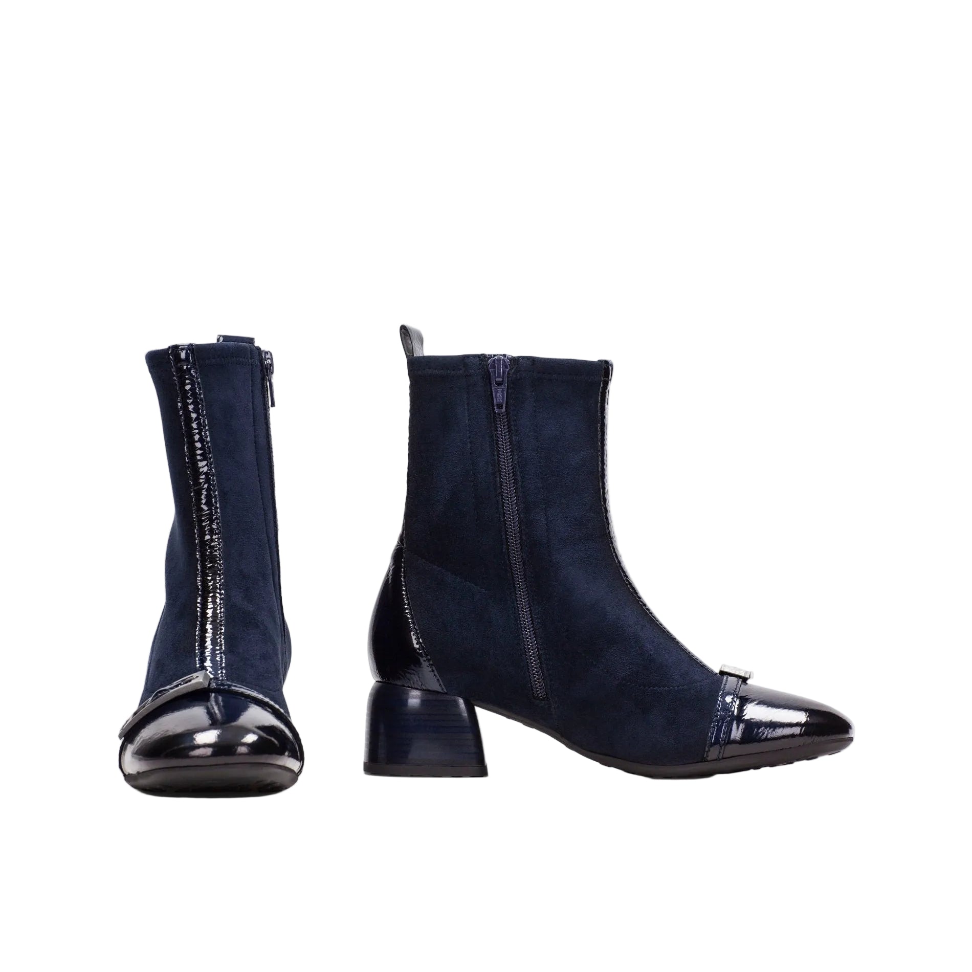 Hispanitas Womens Ankle Boot Varsovia Navy Blue