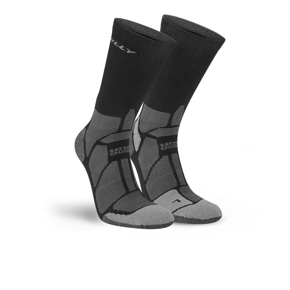 Hilly Unisex Socks Marathon Fresh Crew Min Black/Grey