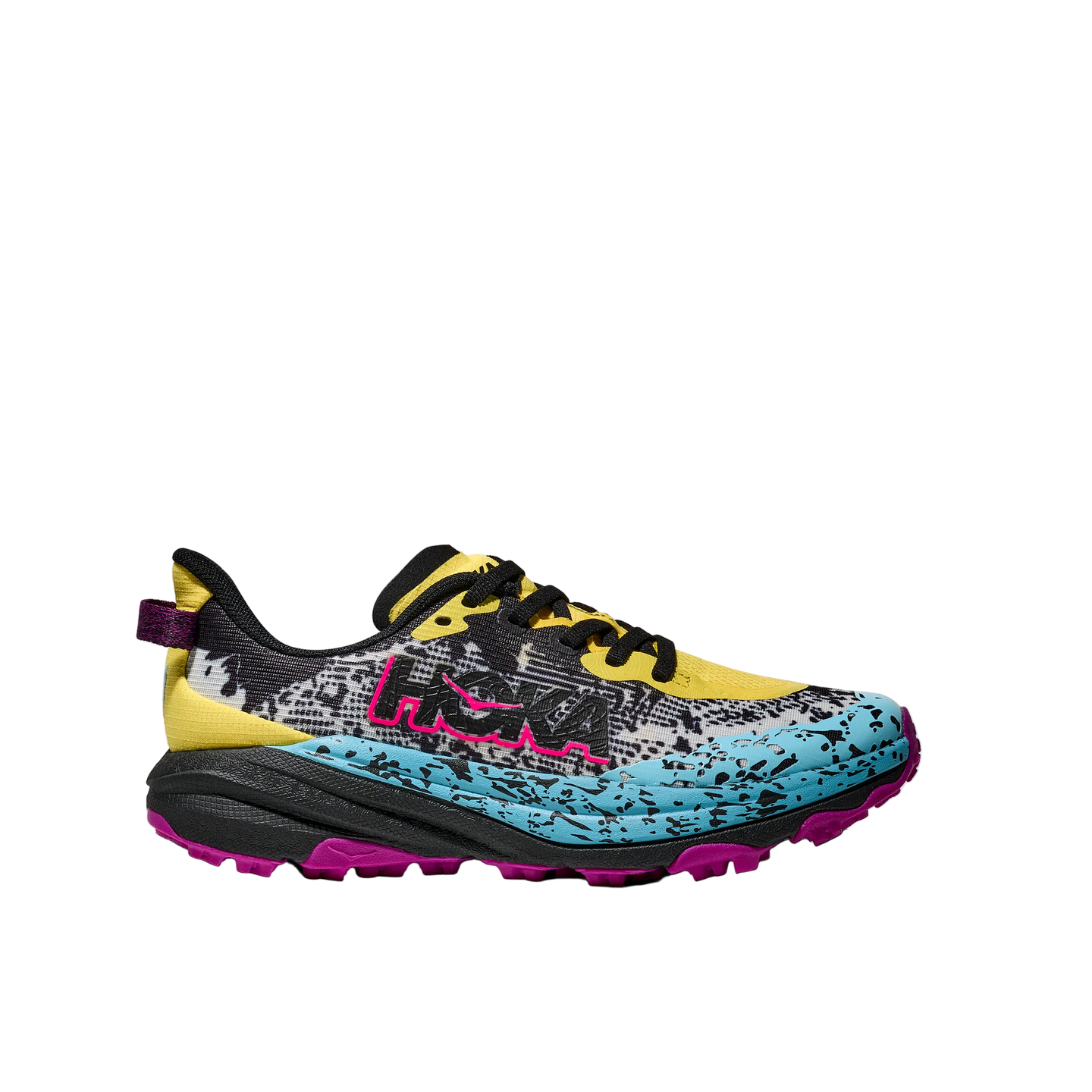 Hoka Youth Speedgoat 6 Electric Lemon/Black