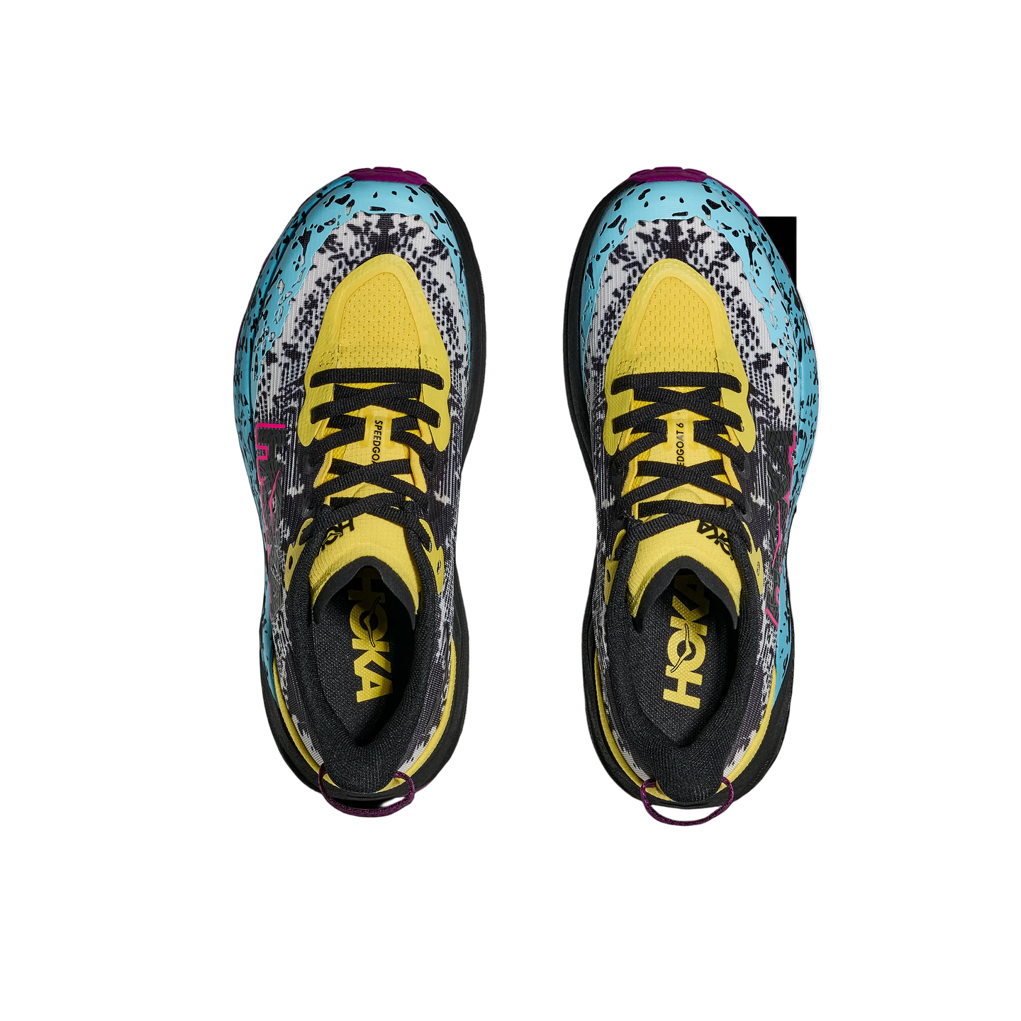 Hoka Youth Speedgoat 6 Electric Lemon/Black