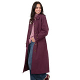 Lighthouse Womens Trench Coat Harper Damson