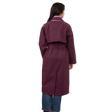 Lighthouse Womens Trench Coat Harper Damson