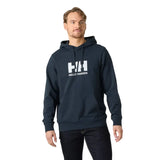 Helly Hansen Mens Hoodie HH Logo Navy