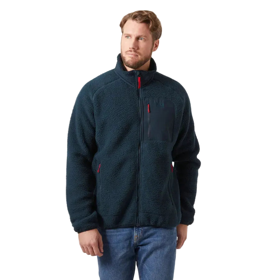 Helly Hansen Panorama men's navy pile fleece jacket