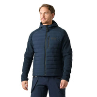 Helly Hansen Mens Jacket Skagen Hybrid Knit Insulator Navy